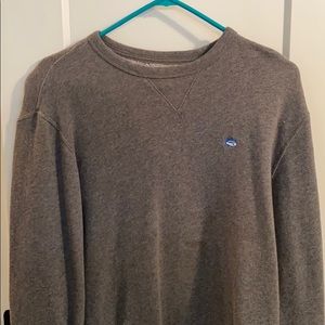 Men’s southern tide gray sweater!